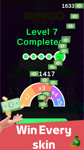 Android application Make Money Game : Money Run 3D screenshort
