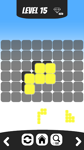 Android application Block Match - Brain Teaser screenshort