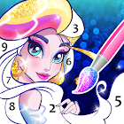 童话公主数字填色 - 画画数字填色童话公主游戏涂鸦 1.5.12