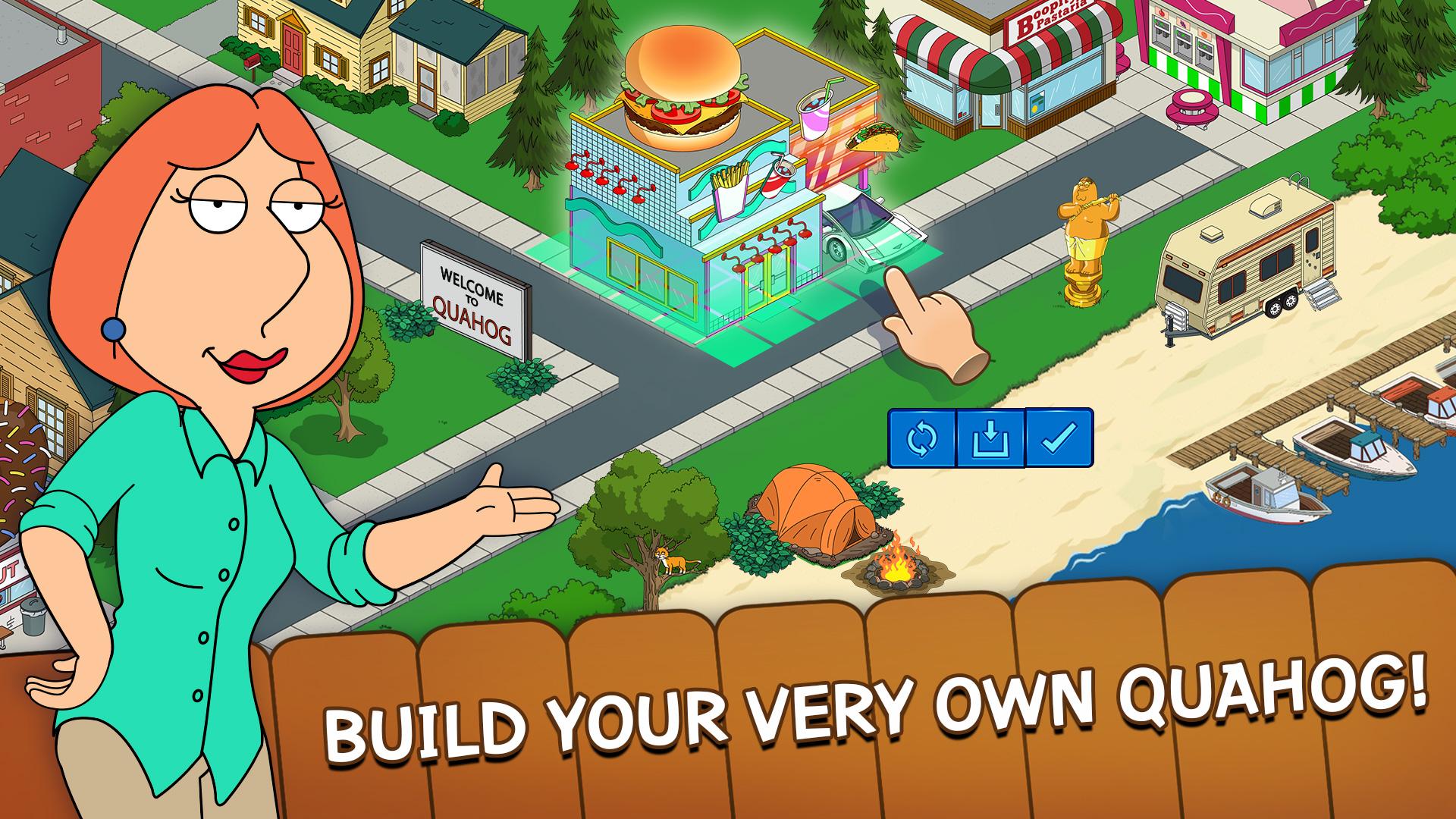 Android application Family Guy The Quest for Stuff screenshort