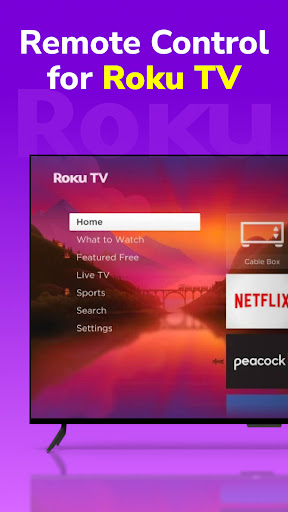 Android application Remote for Roku TVs, TV Remote screenshort