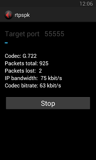 RtpSpk Screen 2