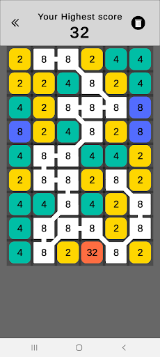 Merge 2048 Screen 2