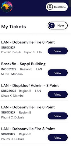 MetroWired App Screen 3