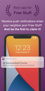 Free Stuff Alerts for Nextdoor, Letgo & offer up