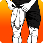 Cover Image of Baixar Aplicativo de treino de pernas para treino de academia  APK