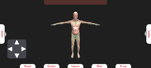 3D Human Anatomy Learning App Screen 2