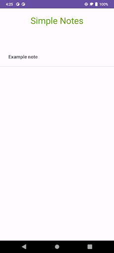 Android application Simple Notes Easy Note-Taking screenshort