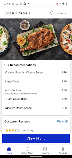 Ephesus Pizzeria Screen 2