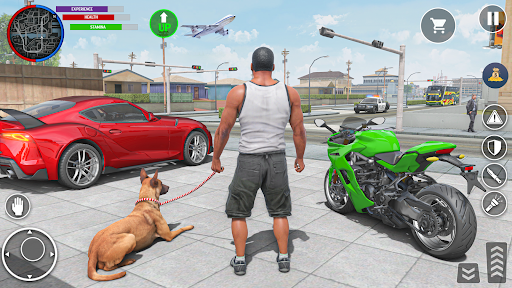 Android application Indian Bikes 3D Drive screenshort