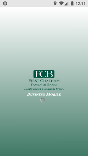 Android application First Chatham Bank Business screenshort