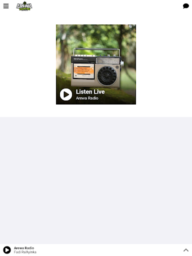 Arewa Radio 93.1 Nigeria Screen 3