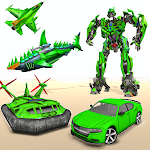 Cover Image of ダウンロード シャークロボットカーゲーム3D 2.1 APK