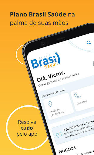 Android application Plano Brasil Saúde screenshort