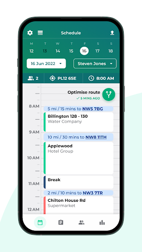 Android application HubScape screenshort
