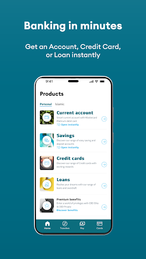 CBD - Instant digital banking Screen 3