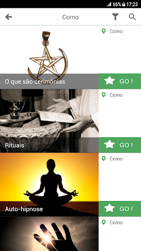 e Wicca: aplicativo Wicca e br Screen 3
