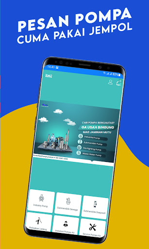 Android application MAG STORE - Water Pump Distrib screenshort