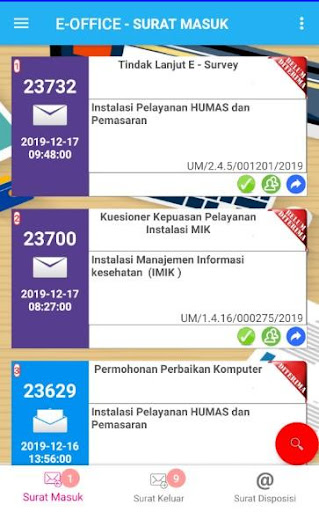 E-OFFICE RSUP PERSAHABATAN Screen 2