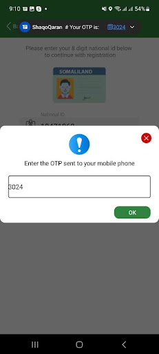 Android application Shaqo-qaran screenshort