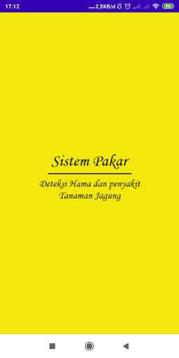 Android application sihagung screenshort