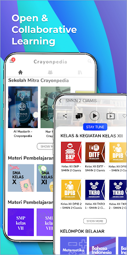 Android application Crayonpedia Platform screenshort