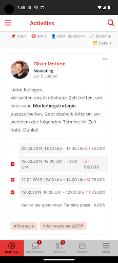 Android application VdL - Wir sind Farbe screenshort