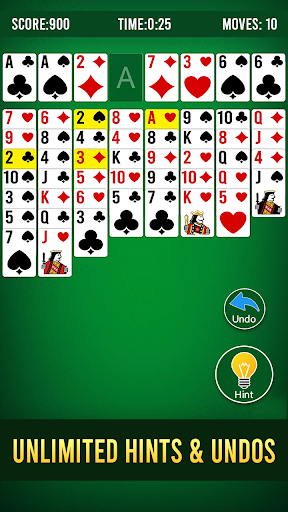 FreeCell Solitaire classic Screen 2