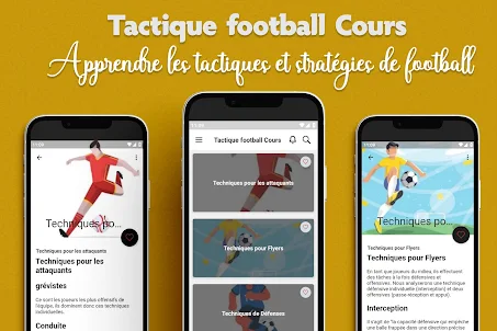 Tactique football Cours
