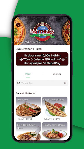Sun Brothers Pizza Screen 3