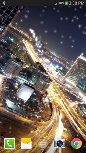Dubai Night Live Wallpaper Screen 3