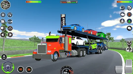 トラック運転カートランスポーターゲーム