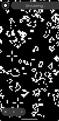 Android application Conway's Game of Life screenshort