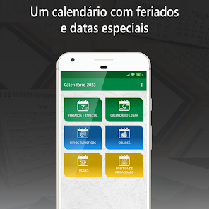Captura 5 calendário 2023 com feriados android