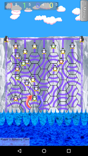 Android application Penguin Slide screenshort