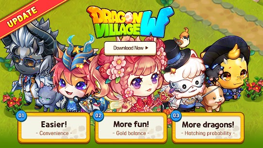 Dragon Village W Mod Apk 1.0.25 (Unlimited Gold/Diamonds/Spirit/Tickets) 1
