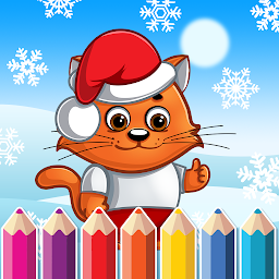 Christmas Coloring Pages ஐகான் படம்