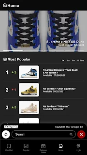 Kicksfinder