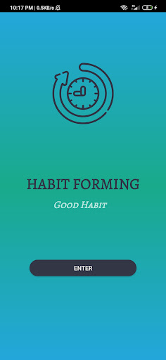 Android application HabitForming screenshort