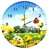 Springtime Analog Clock icon