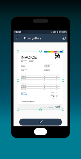 Android application Phone PDF Scanner Pro screenshort