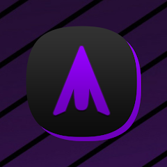 Purple Illumination Icon Pack