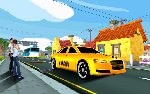 City Taxi Driving 3D screenshots 5