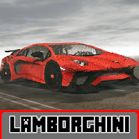 Lamborghini Car MCPE - Cars Mod For Minecraft PE
