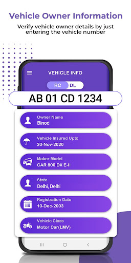 Vehicle Owner Information Screenshot 2 - AppWisp.com