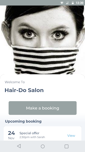 Android application Hair-Do Salon screenshort