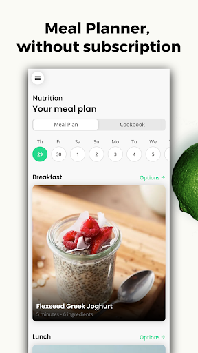 Meal Planner for Weight Loss Screen 2