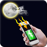 Moon Battery Charger Prank icon