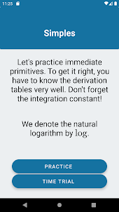 IntegrApp:exercícios integrais