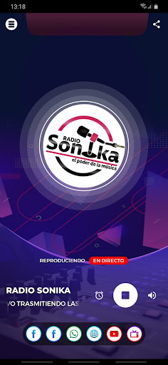 Radio Sonika v2 - Rioja Perú Screen 3